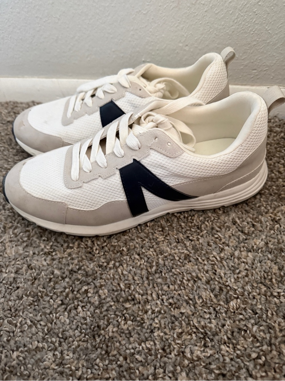 MIA Athletic Sneakers White/Beige/Navy